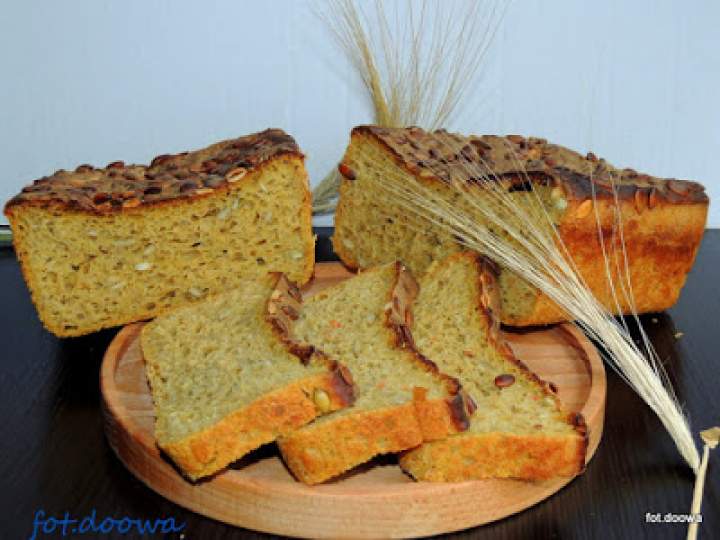 Chleb żytni z dynią na zakwasie żytnim