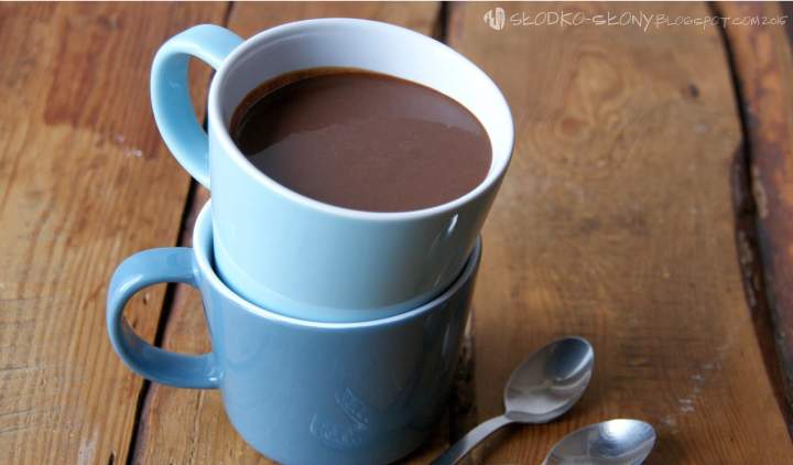 Budyń czekoladowy z kaszy jaglanej / Chocolate millet pudding