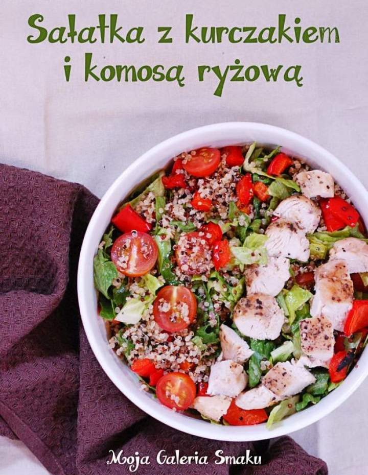 Sałatka z kurczakiem i quinoa