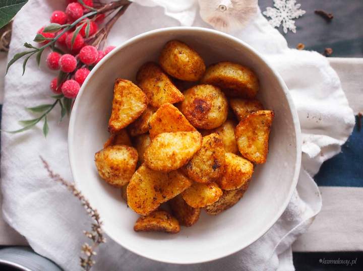 Pieczone ziemniaki z wędzoną papryką/ Paprika roasted potatoes