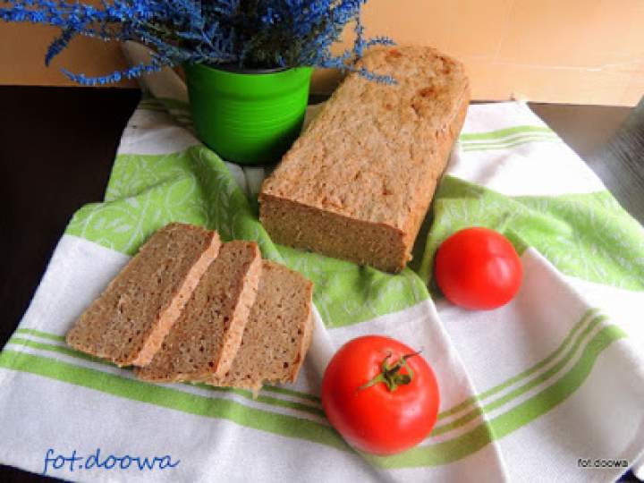 Chleb żytnio – gryczany na zakwasie żytnim.