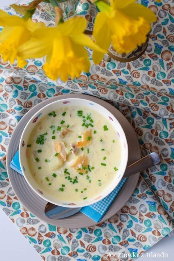 Cullen skink – szkocka zupa z wędzonego łupacza