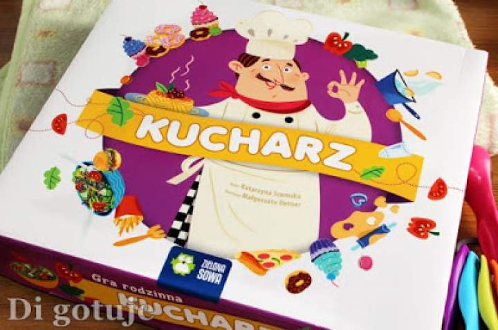 Kucharz – edukacyjna gra planszowa dla dzieci