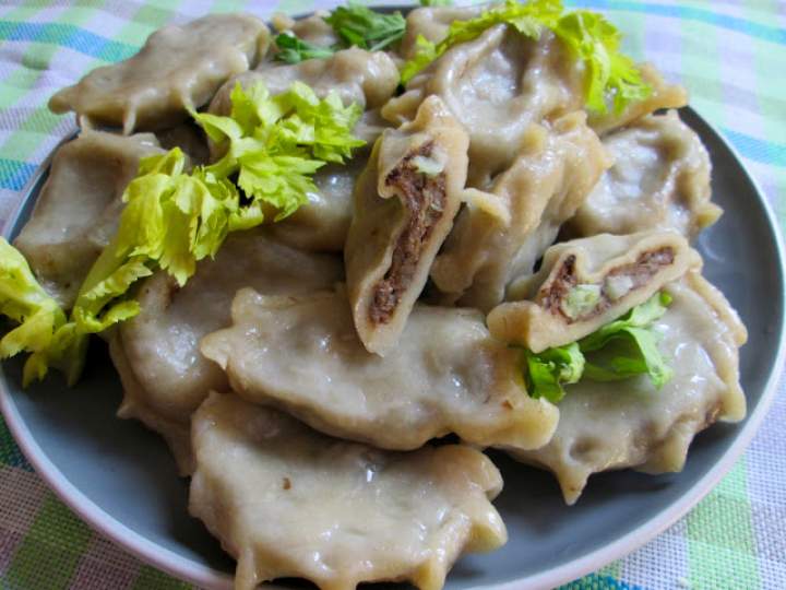 Pierogi gotowane na parze