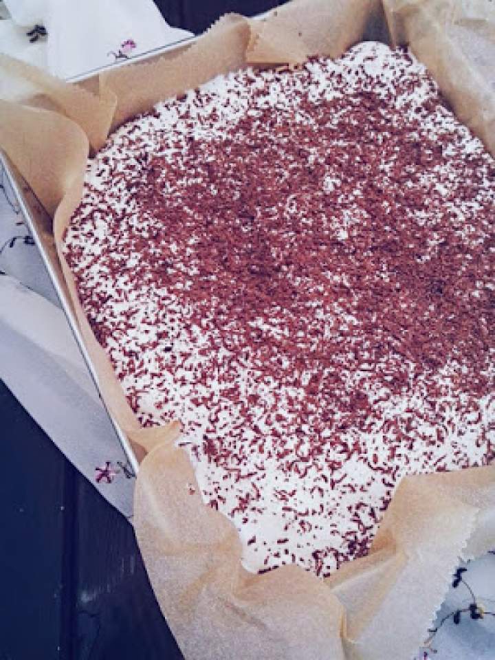 Chałwowo-kokosowe Tiramisu