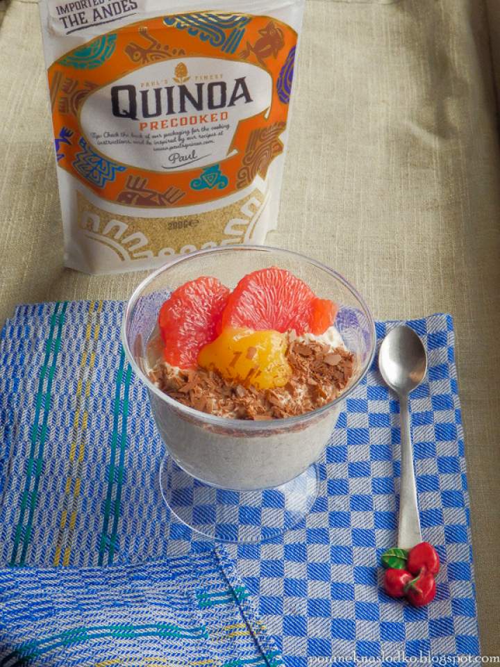 Ricottowa quinoa overnight!