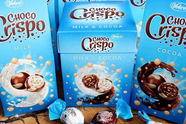 Choco Crispo – czekoladowe pralinki z chrupkami od Vobro – recenzja