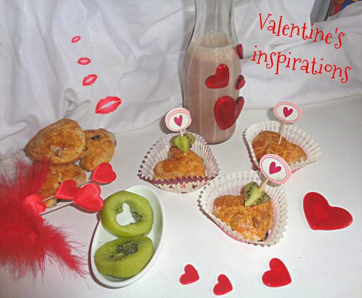 Bułeczki Scones – z cyklu walentynkowe inspiracje -Valentine’s inspirations