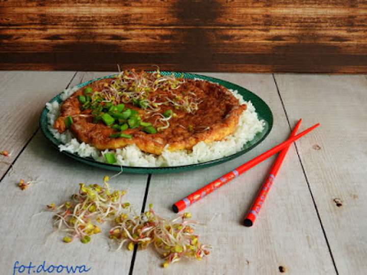 Omlet z mieloną wieprzowiną – Khai Jiao Sab