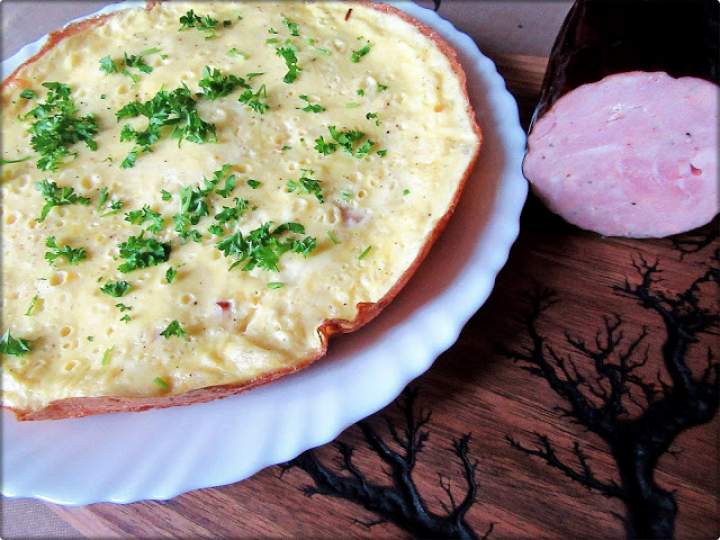 Omlet z Szynką i Cebulą