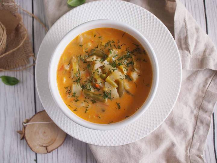 Letnia zupa jarzynowa / Summer vegetable soup