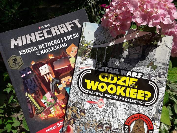 Minecraft i Star Wars – czyli książeczki dla chłopców ;-)
