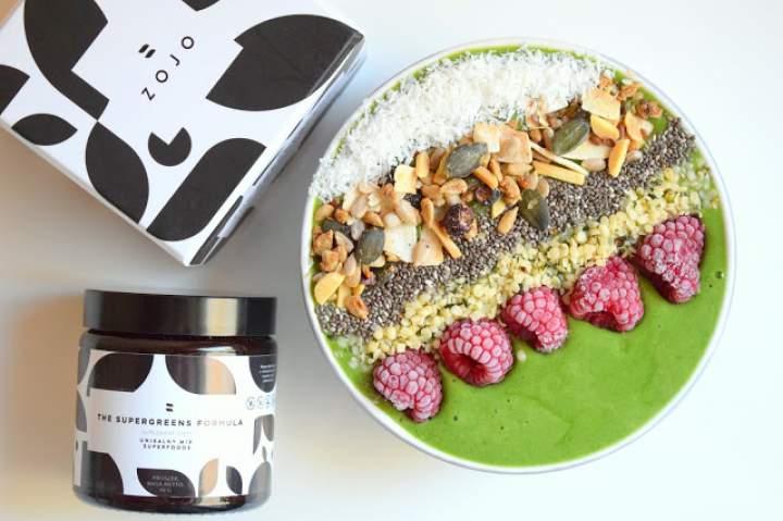 Zielone smoothie bowl :)