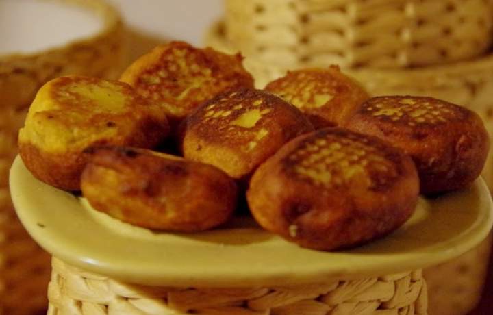 Minipączki z bananów nadziewane czekoladą – bez glutenu, bez drożdży, bez mleka i jajek. O yeah!