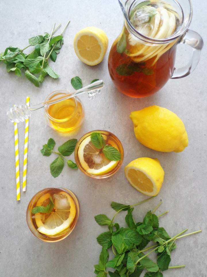 Cytrynowa ice tea (Ice tea al limone)