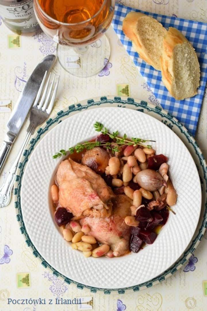 Poulet á la bretonne, czyli kurczak po bretońsku