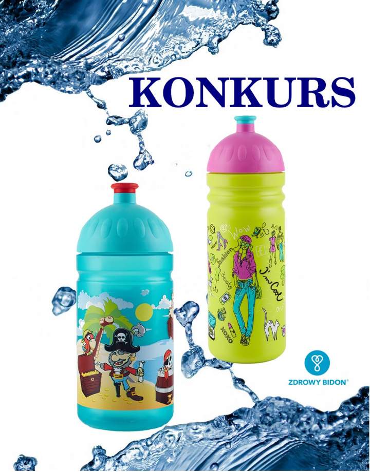 KONKURS! Do wygrania Zdrowy Bidon 0,5 l Piraci oraz Zdrowy Bidon 0,7 l Cool