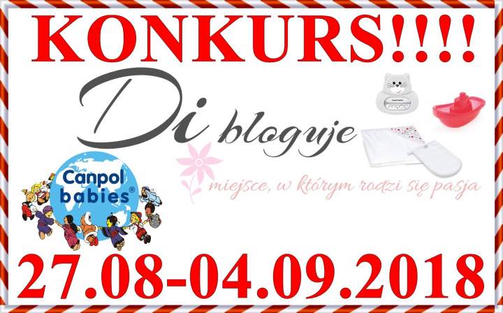 Konkurs – Di bloguje & Canpol babies – do wygrania zestaw kąpielowy