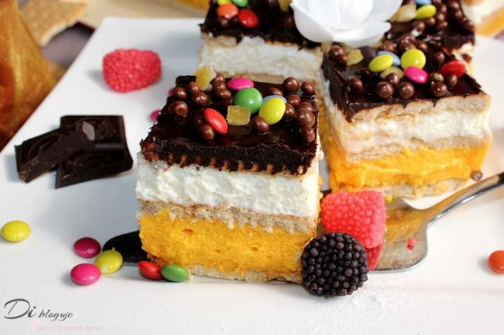 Ciasto Kubuś bez pieczenia