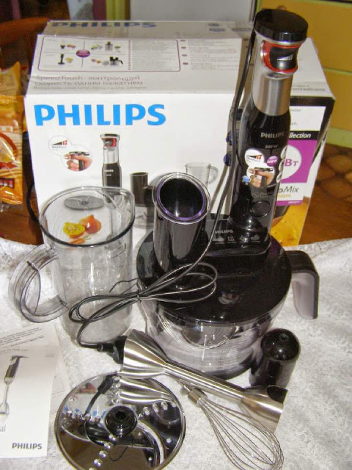 „trzecia ręka” w kuchni czyli blender Philips HR 1677/90…