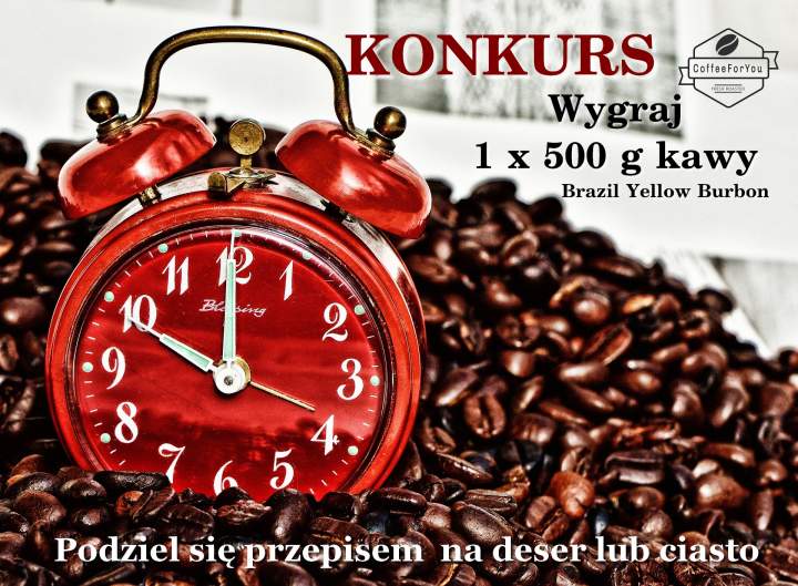 Konkurs z CoffeeForYou Wygraj 500 g kawy Brazil Yellow Burbon