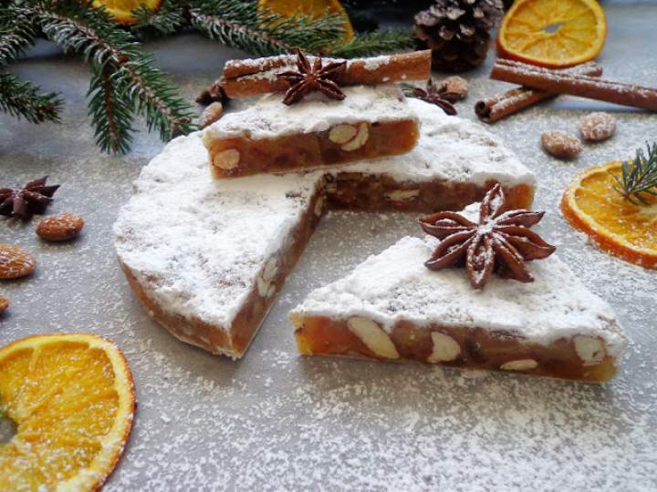 Panforte – świąteczne ciasto z Sieny