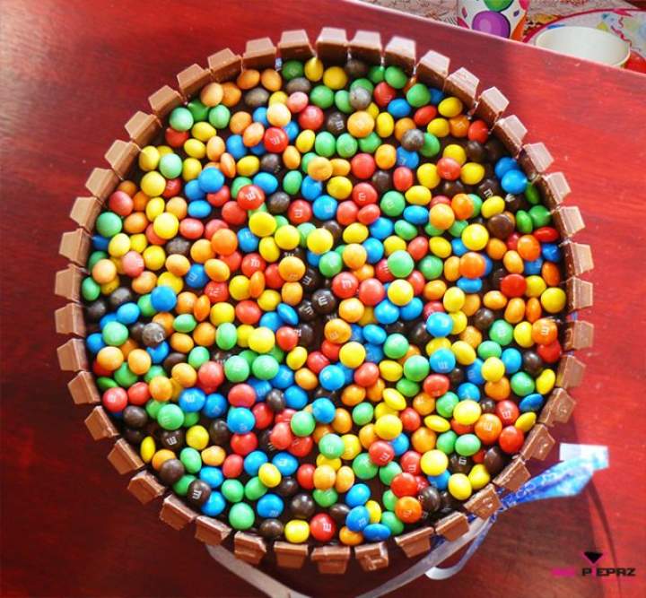 Tort z M&M’s i WW