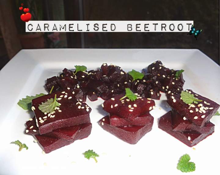 Karmelizowane buraki czyli dieta, dieta – Caramelised beetroot