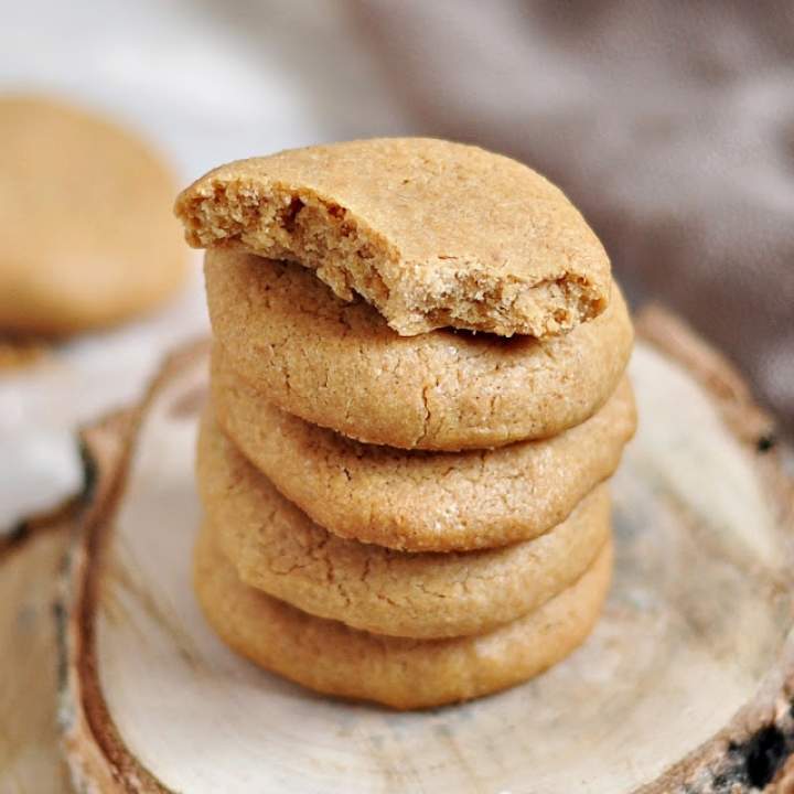 3 składnikowe PEANUT BUTTER COOKIES (ciasteczka z masła orzechowego) | Bez mąki, cukru, glutenu, laktozy |