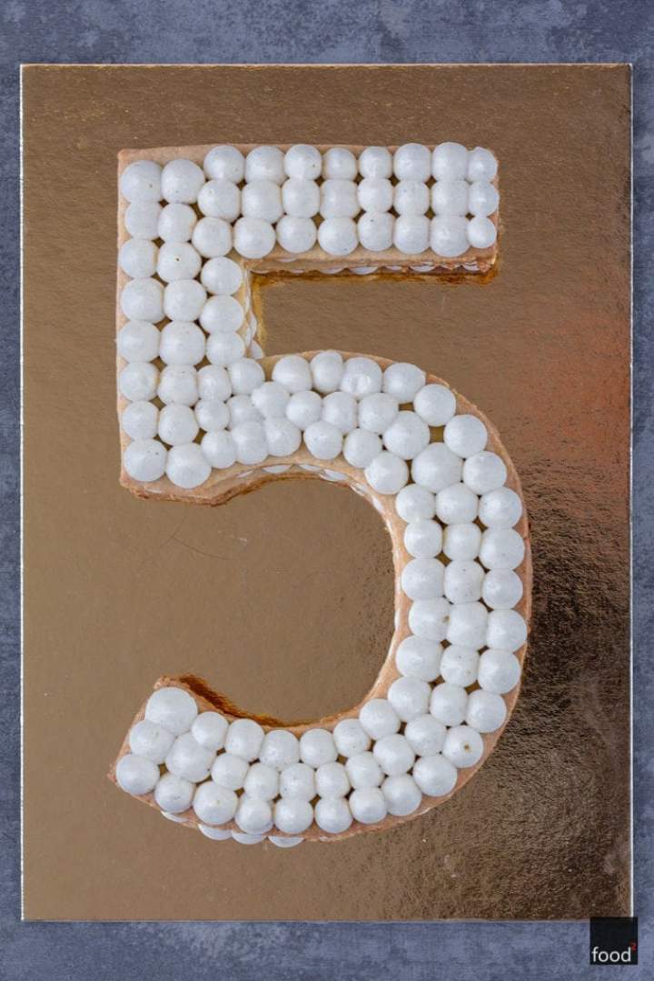 Number Cake na 5. urodziny bloga!