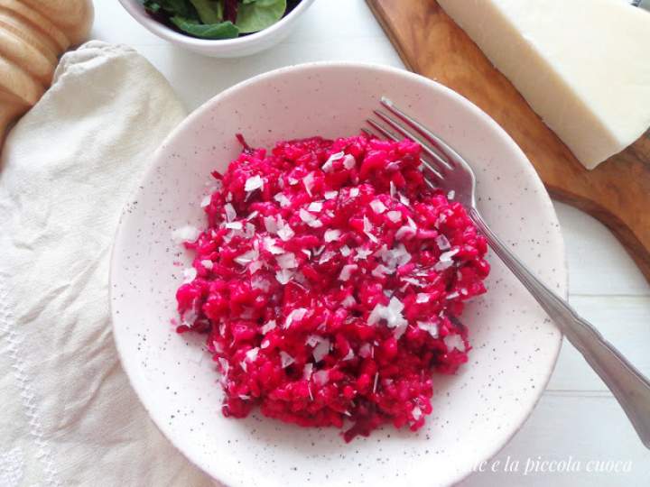 Risotto z burakami (Risotto alla barbabietola)