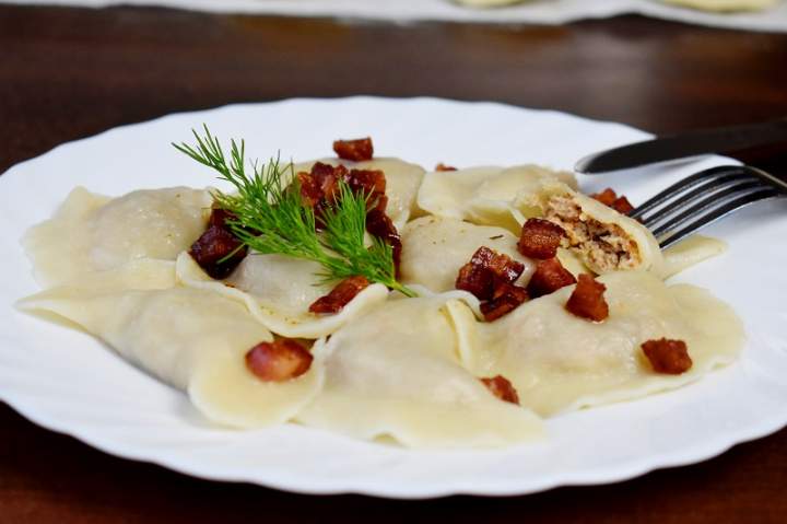 Pierogi z mięsem + filmik