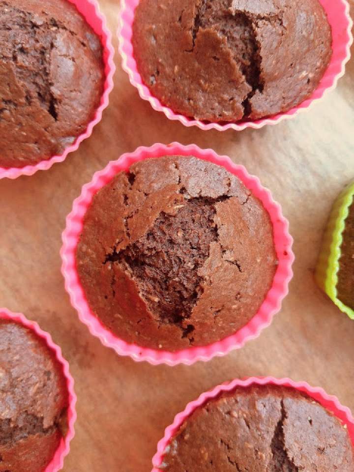Czekoladowe muffiny z kokosem / Chocolate Coconut Muffins