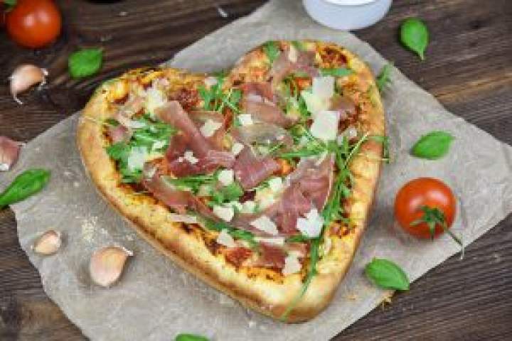 Pizza na romantyczną kolację