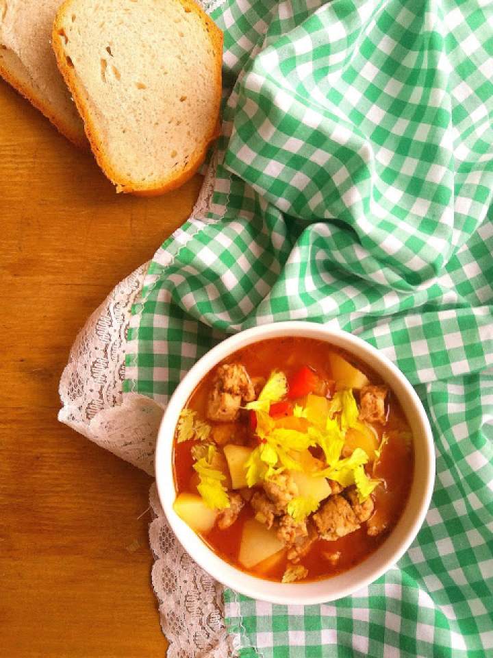 Zupa z kiełbasą i ziemniakami / Sausage Potato Soup