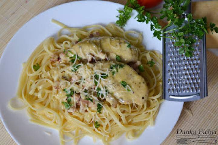 Kurczak a'la Carbonara