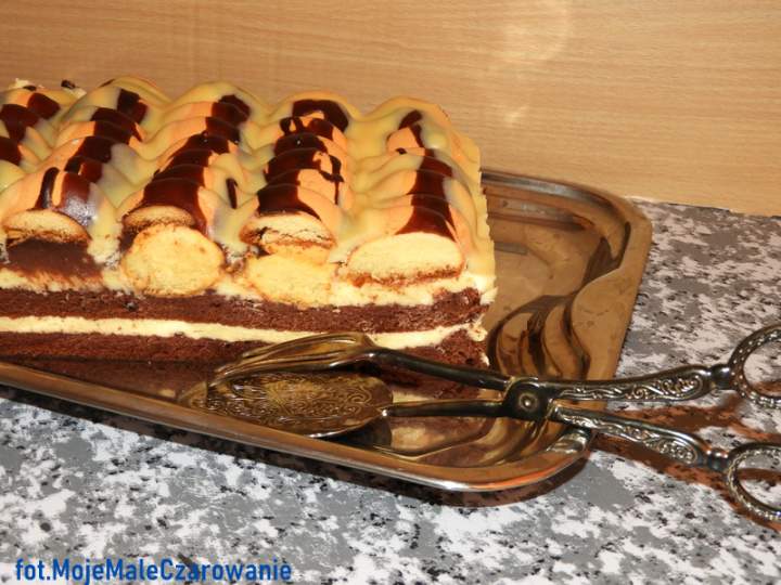 „Góra lodowa” czyli pyszne ciasto  z czekoladą