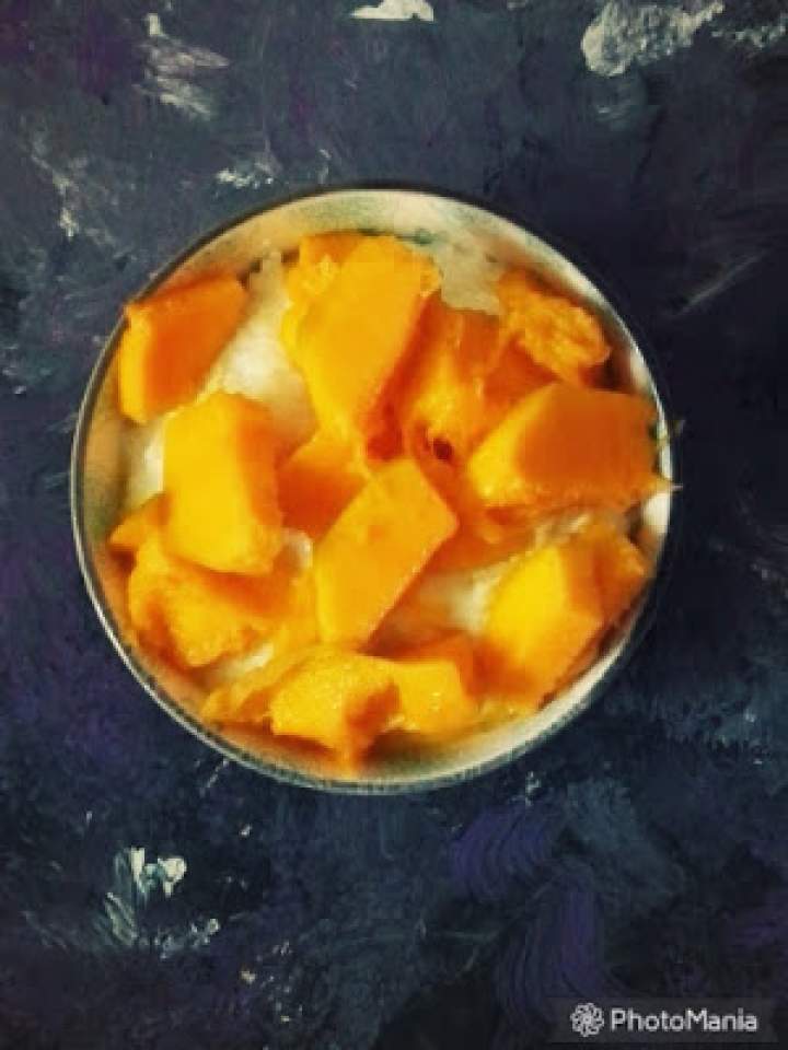 Pudding ryżowy z mango