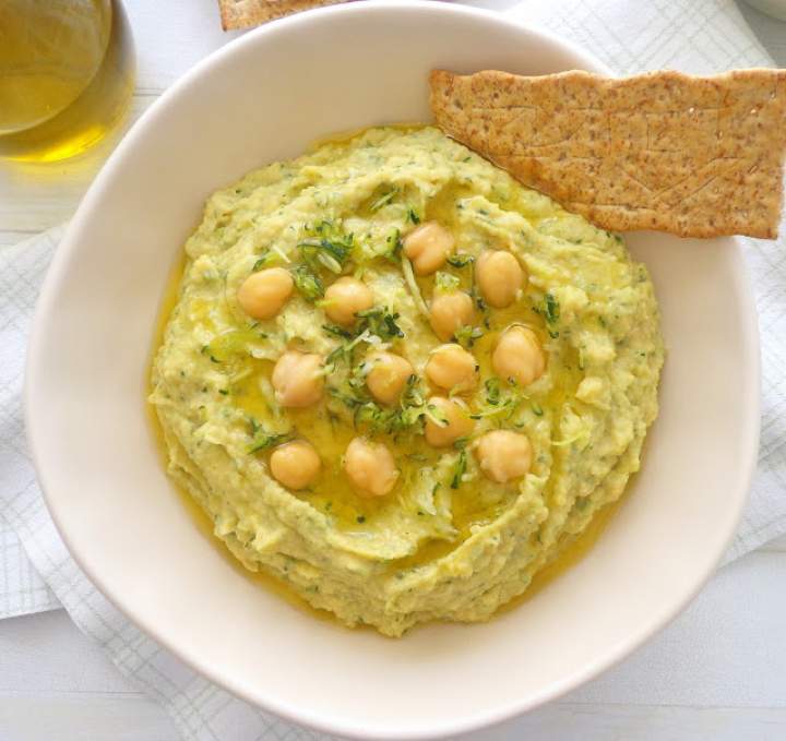 Hummus z cukinią (Hummus di zucchine)