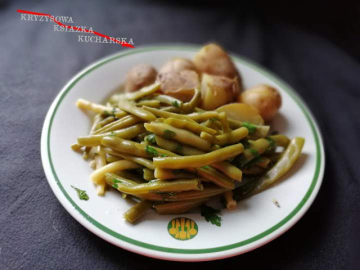 Haricots verts maitre d'hotel