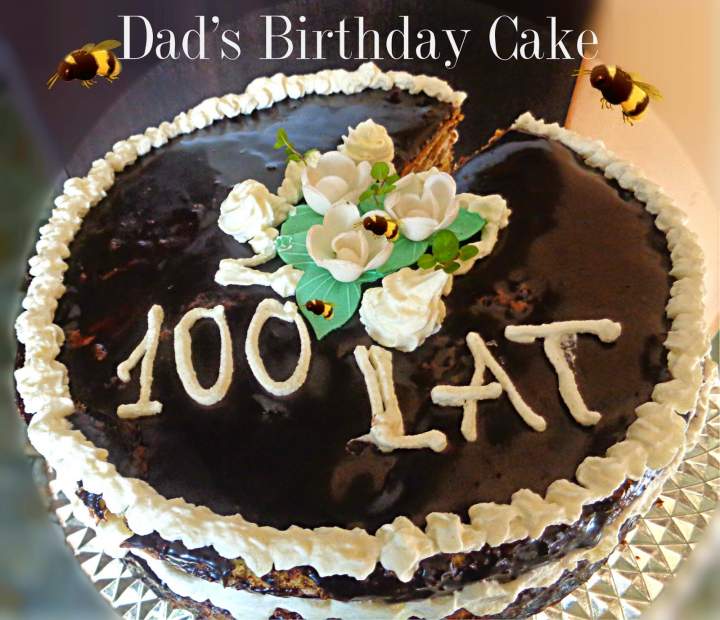 Urodzinowy tort dla mojego taty – Dad’s birthday cake