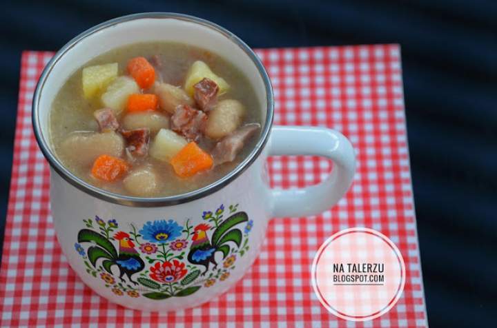 Słodko – kwaśna zupa fasolowa