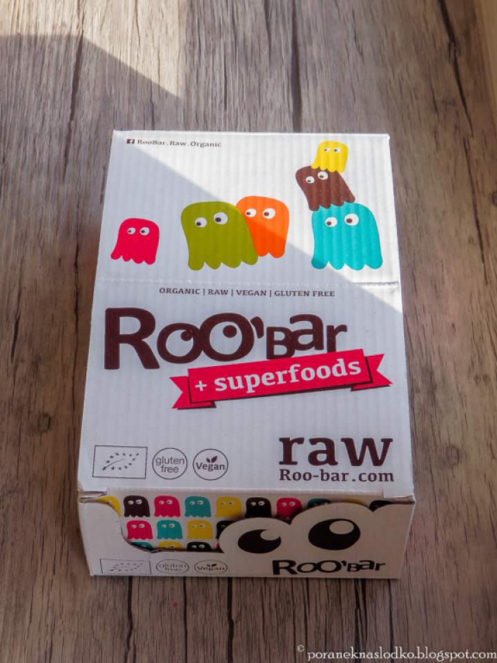 Recenzja organicznych raw batoników ROO’BAR!