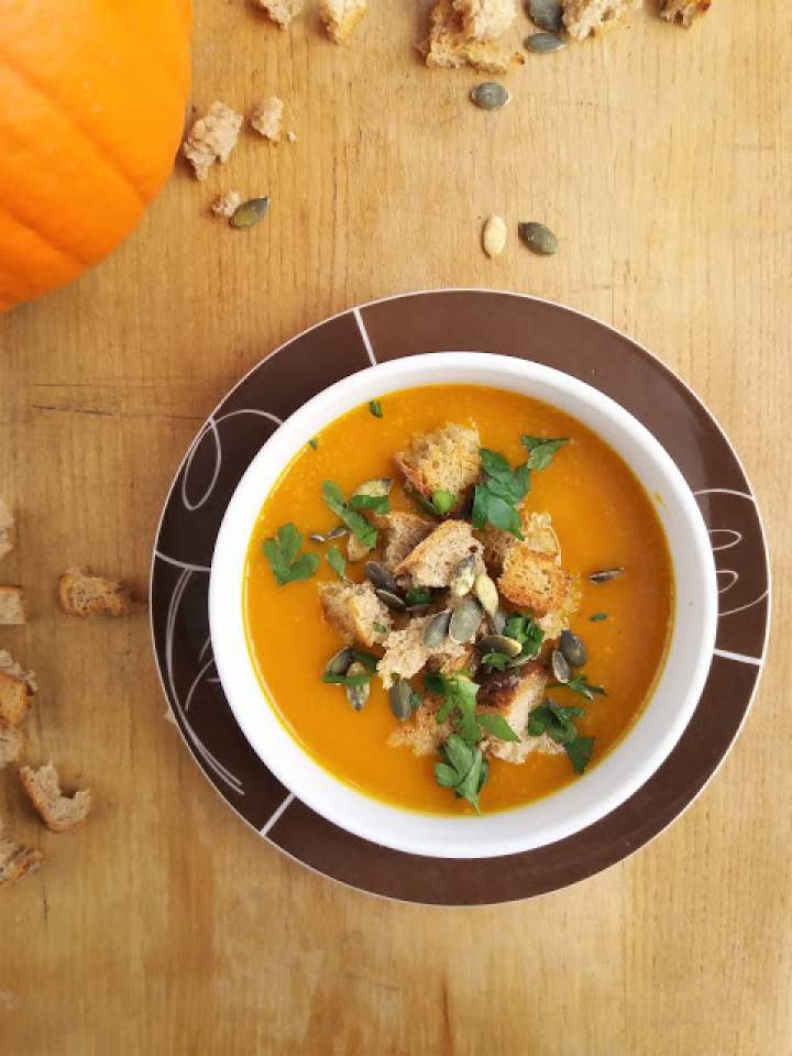 Zupa dyniowa z ziemniakami / Pumpkin Potato Cream Soup