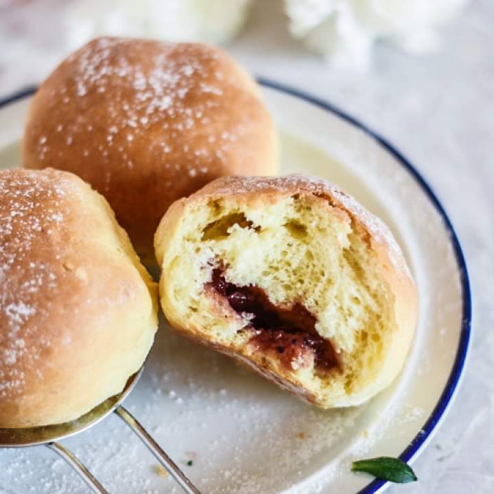 Najlepsze pieczone pączki