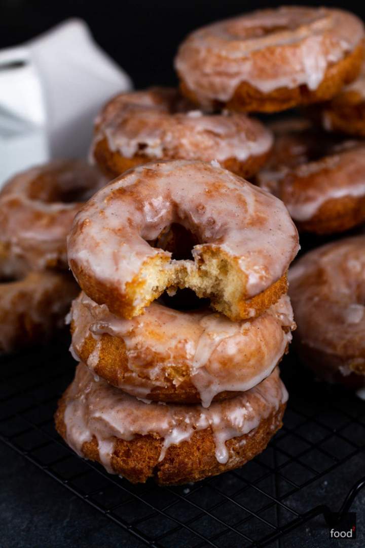 Old-fashioned doughnuts – amerykańskie pączki na maślance