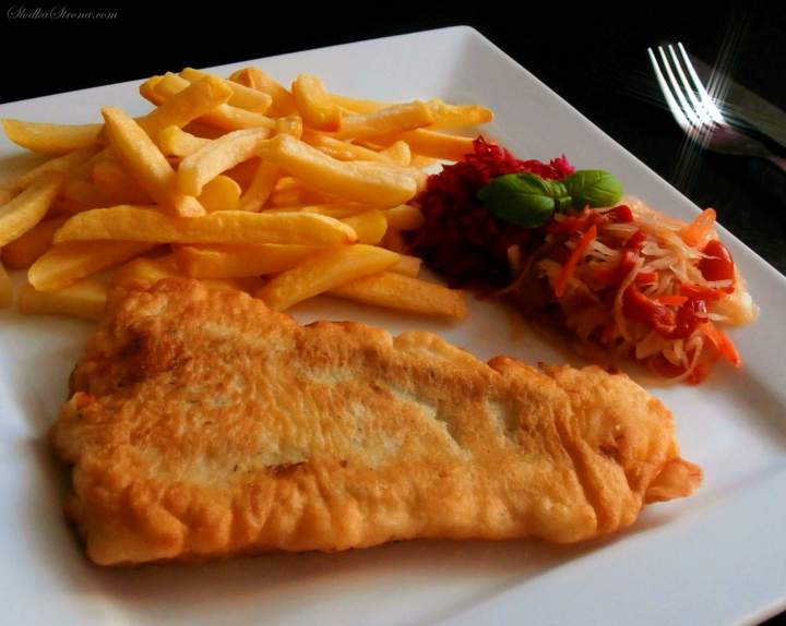 Ryba w Cieście z Frytkami – „Fish & Chips”