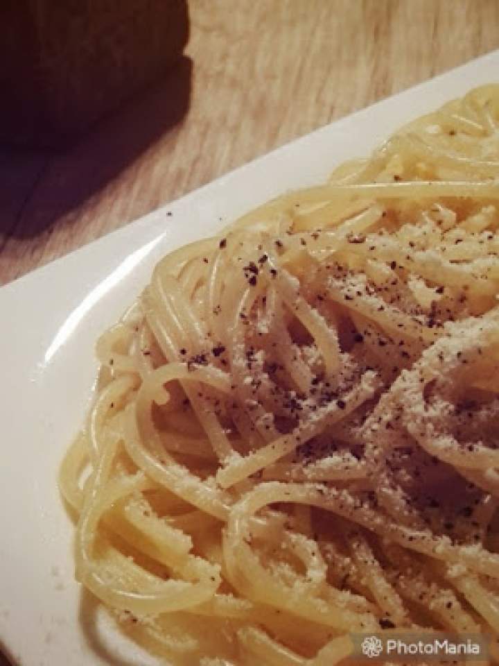 Spaghetti z Pecorino i pieprzem