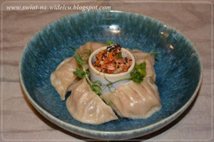 Gyoza chicken kimchi