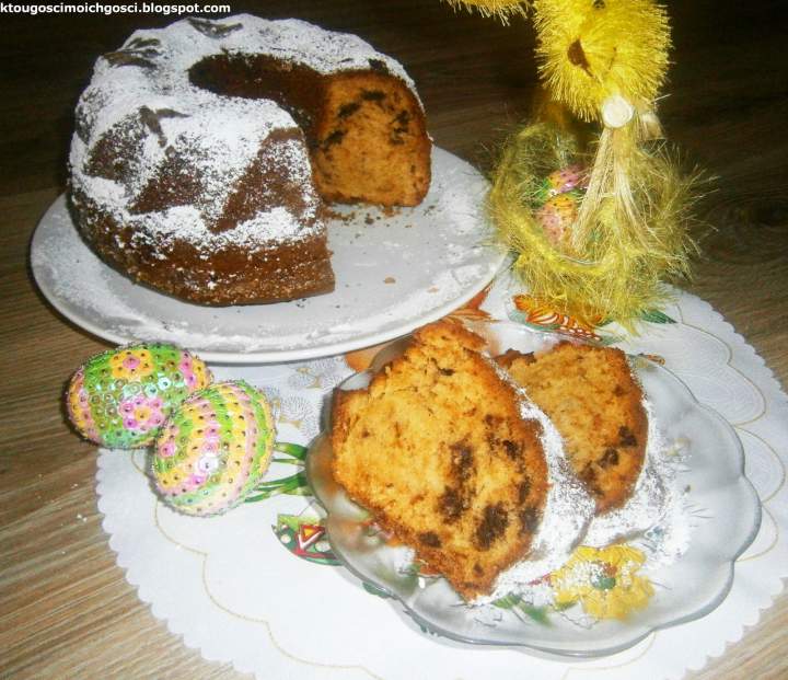 Babka adwokatowa z czekoladą